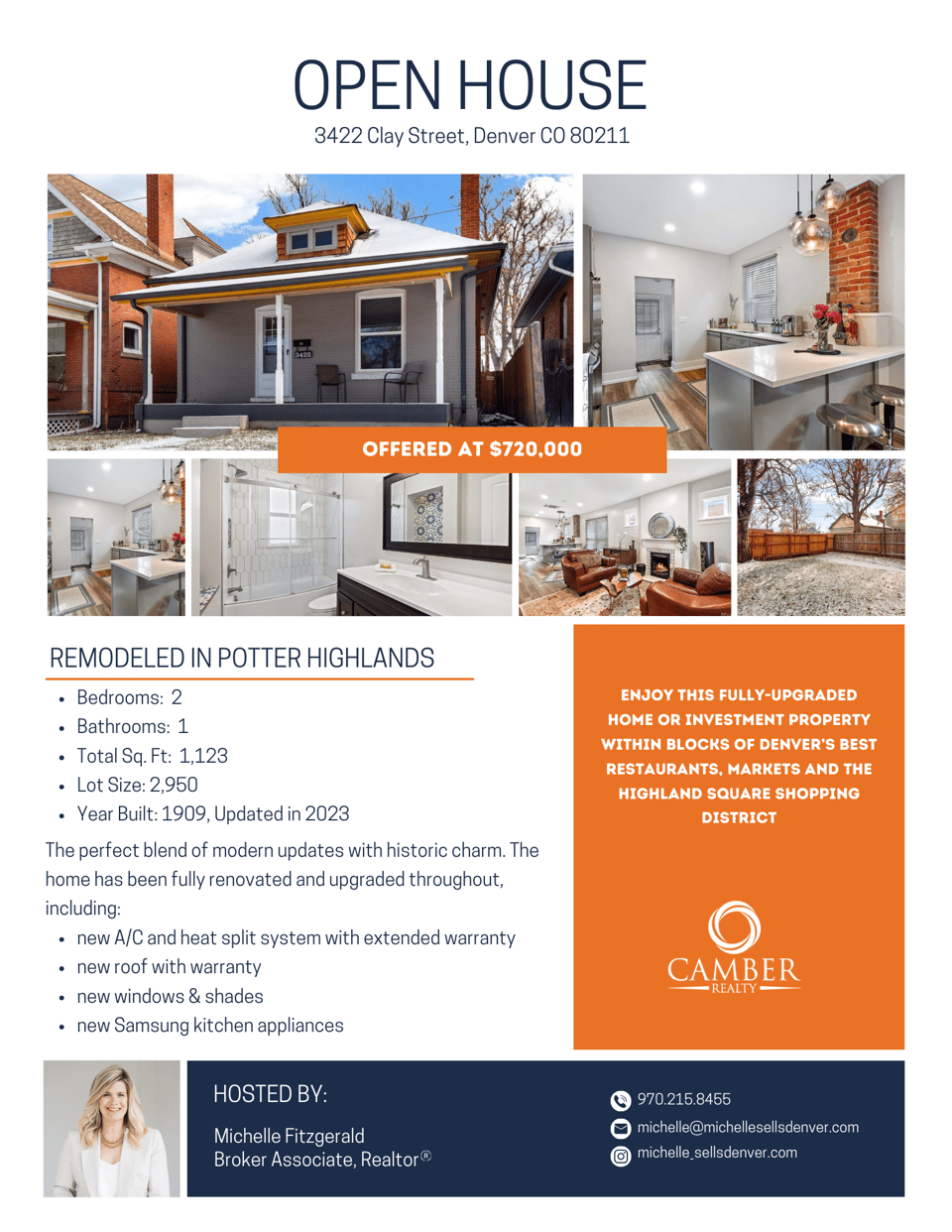 Open House - Print Flyer - 3422 Clay Street